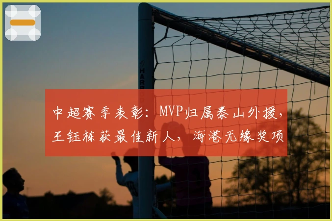 中超赛季表彰：MVP归属泰山外援，王钰栋获最佳新人，海港无缘奖项